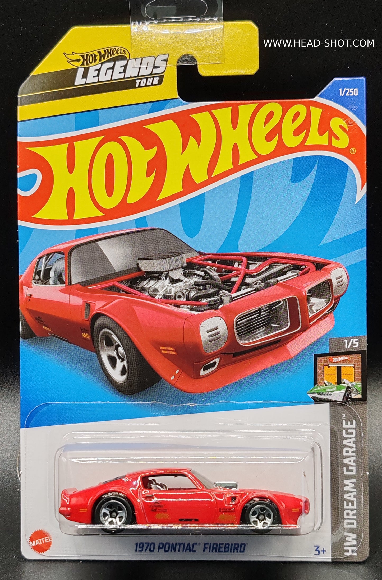 HOT WHEELS 1970 PONTIAC FIREBIRD HW DREAM GARAGE 1/5 1/250