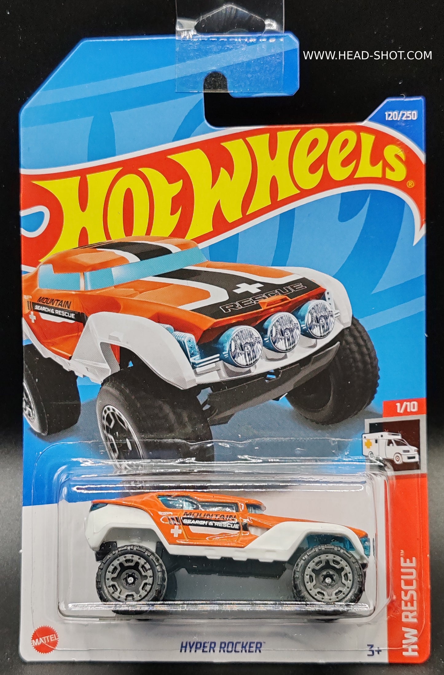HOT WHEELS HYPER ROCKER HW RESCUE 1/10 120/250