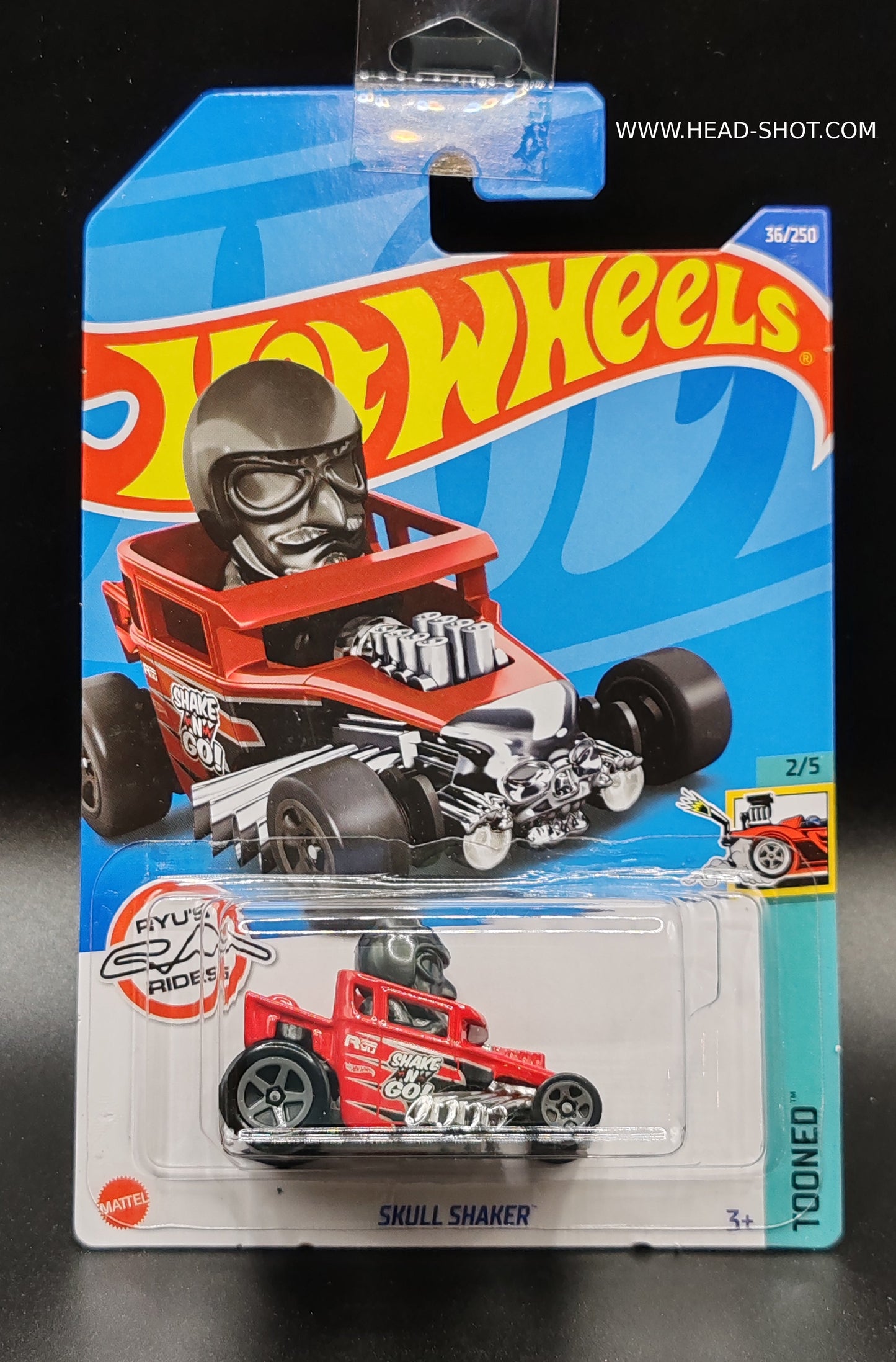 HOT WHEELS SKULL SHAKER TOONED 2/5 36/250