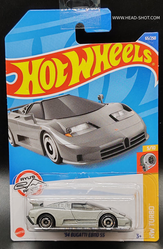 HOT WHEELS 94 BUGATTI EB110 SS HW TURBO 5/10 65/250