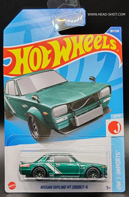 HOT WHEELS NISSAN SKYLINE HT 2000GT-X HW J-IMPORTS 9/10 187/250