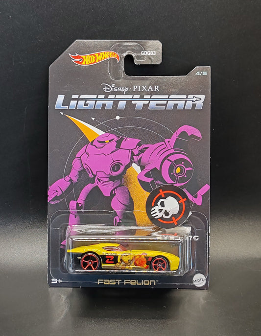 HOT WHEELS DISNEY PIXAR LIGHTYEAR FAST FELION 4/5