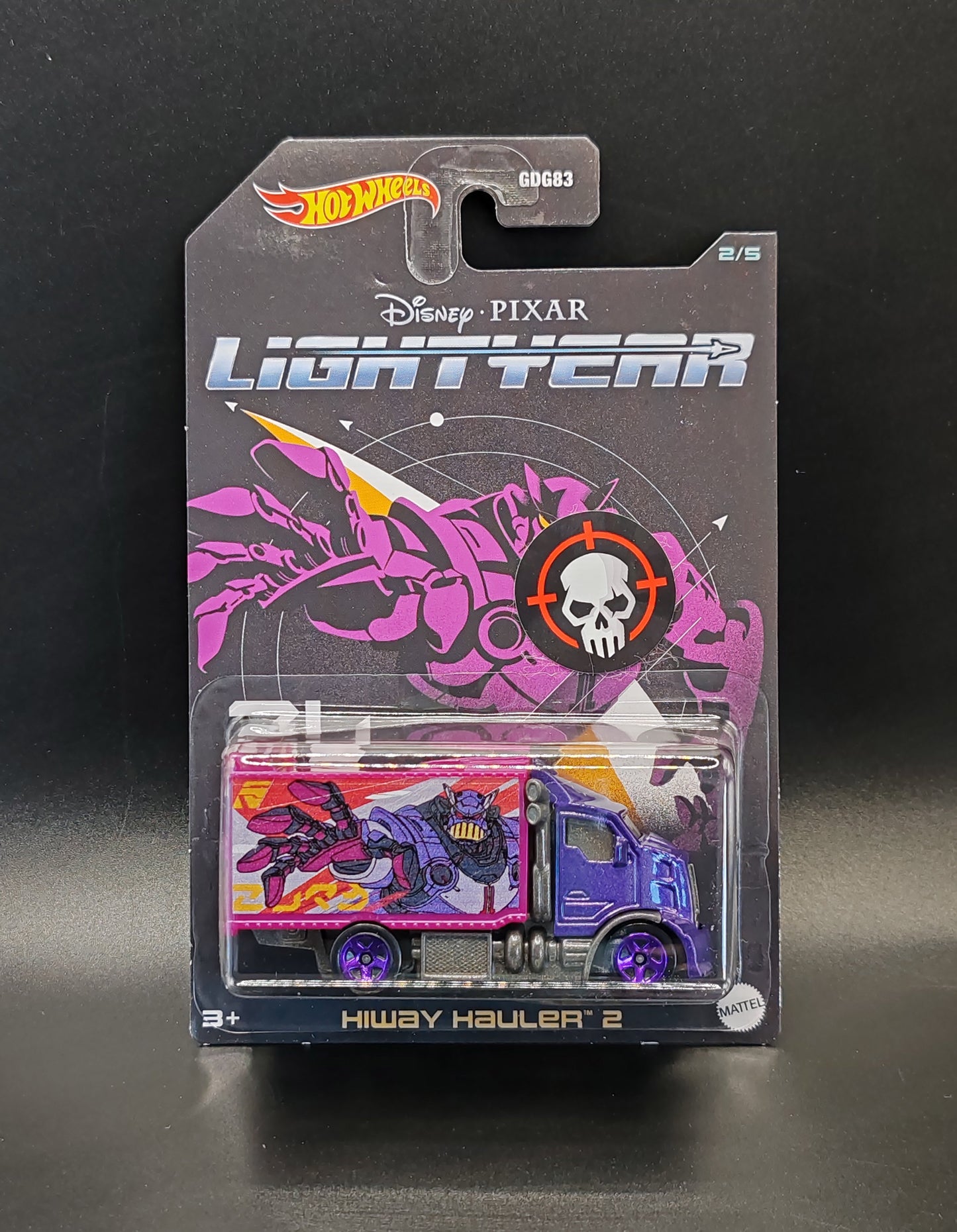 HOT WHEELS DISNEY PIXAR LIGHTYEAR HIWAY HAULER 2 2/5