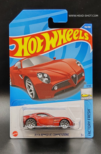 HOT WHEELS ALFA ROMEO 8C COMPETIZIONE 7/10 156/250