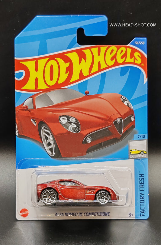 HOT WHEELS ALFA ROMEO 8C COMPETIZIONE 7/10 156/250