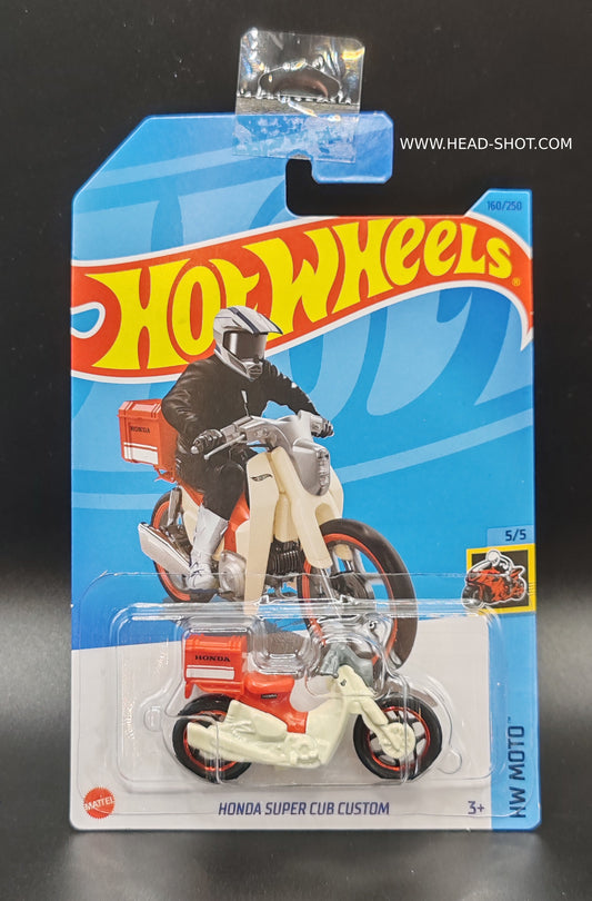 HOT WHEELS HONDA SUPER CUB CUSTOM HW MOTO 5/5 160/250