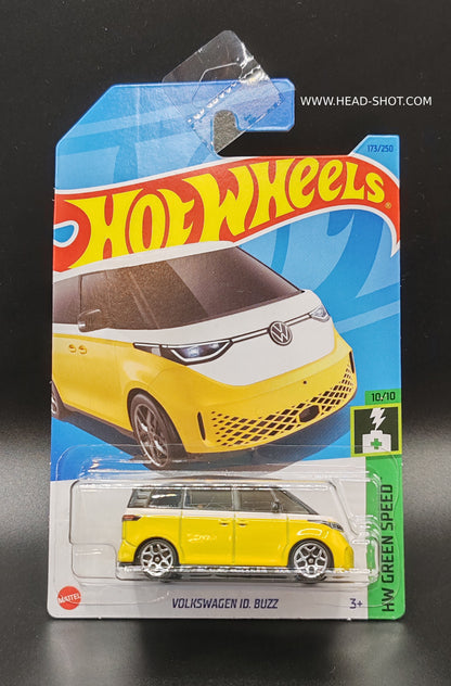 HOT WHEELS VOLKSWAGEN ID BUZZ HW GREEN SPEED 10/10 173/250