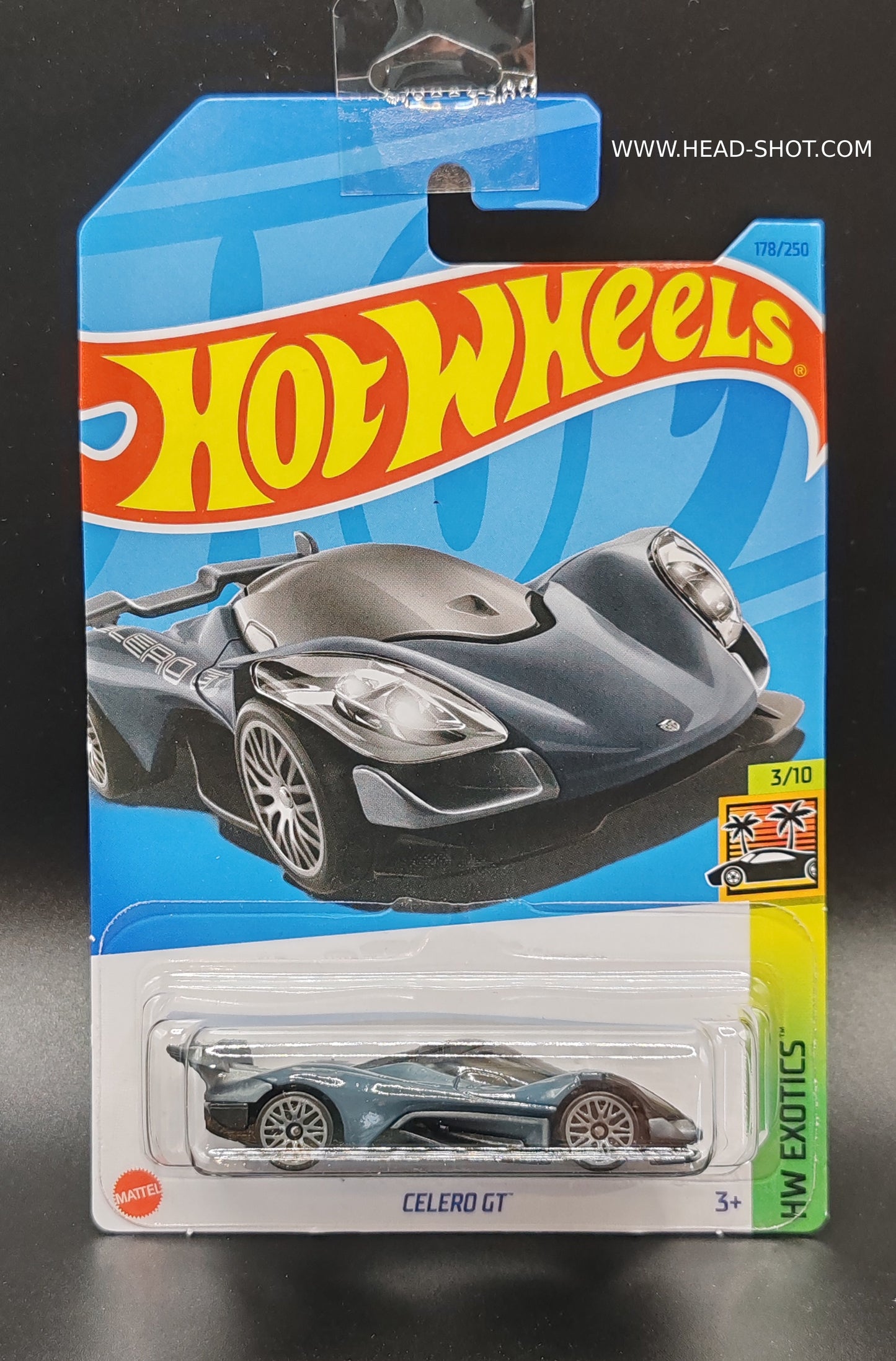 HOT WHEELS CELERO GT HW EXOTICS 3/10 178/250