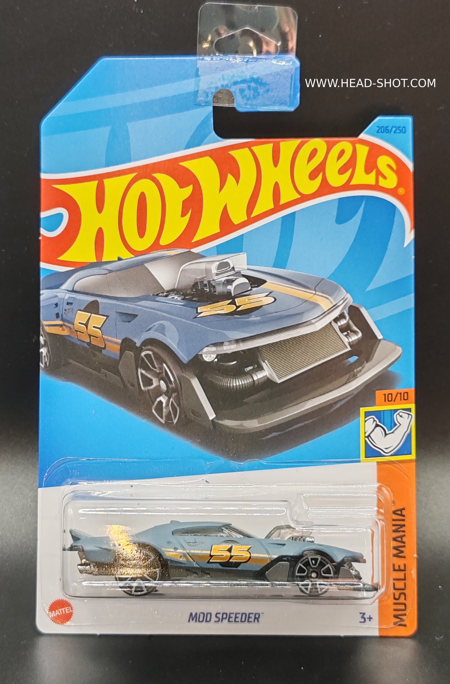 HOT WHEELS MOD SPEEDER MUSCLE MANIA 10/10 206/250
