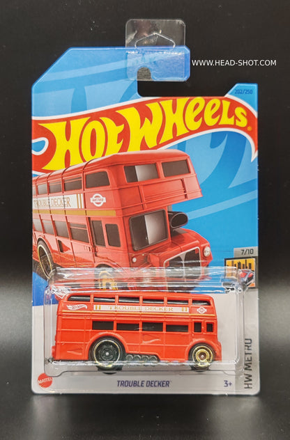 HOT WHEELS TROUBLE DECKER HW METRO 7/10 202/250