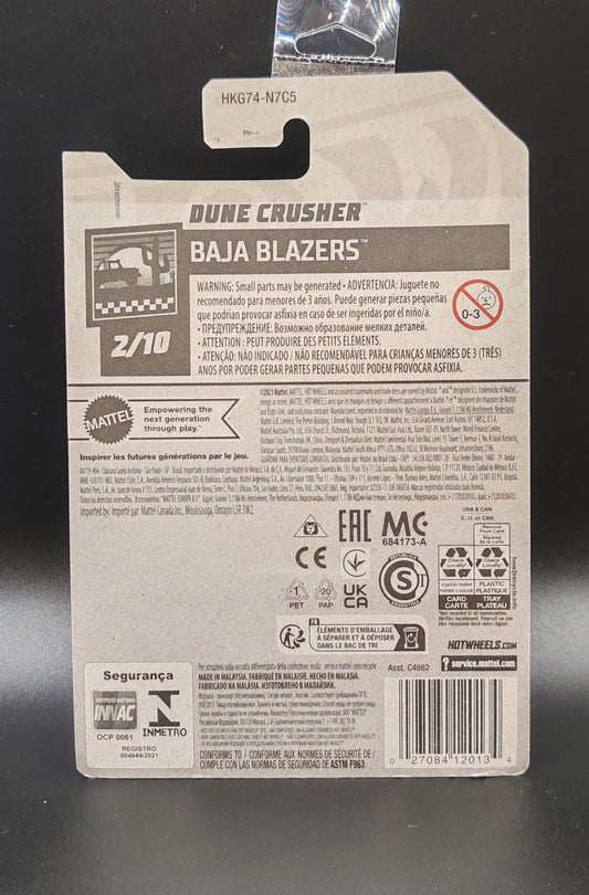 HOT WHEELS DUNE CRUSHER BAJA BLAZERS 2/10 182/250