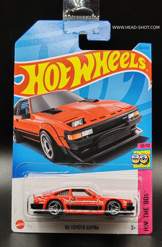 HOT WHEELS 82 TOYOTA SUPRA HW THE 80S 10/10 167/250