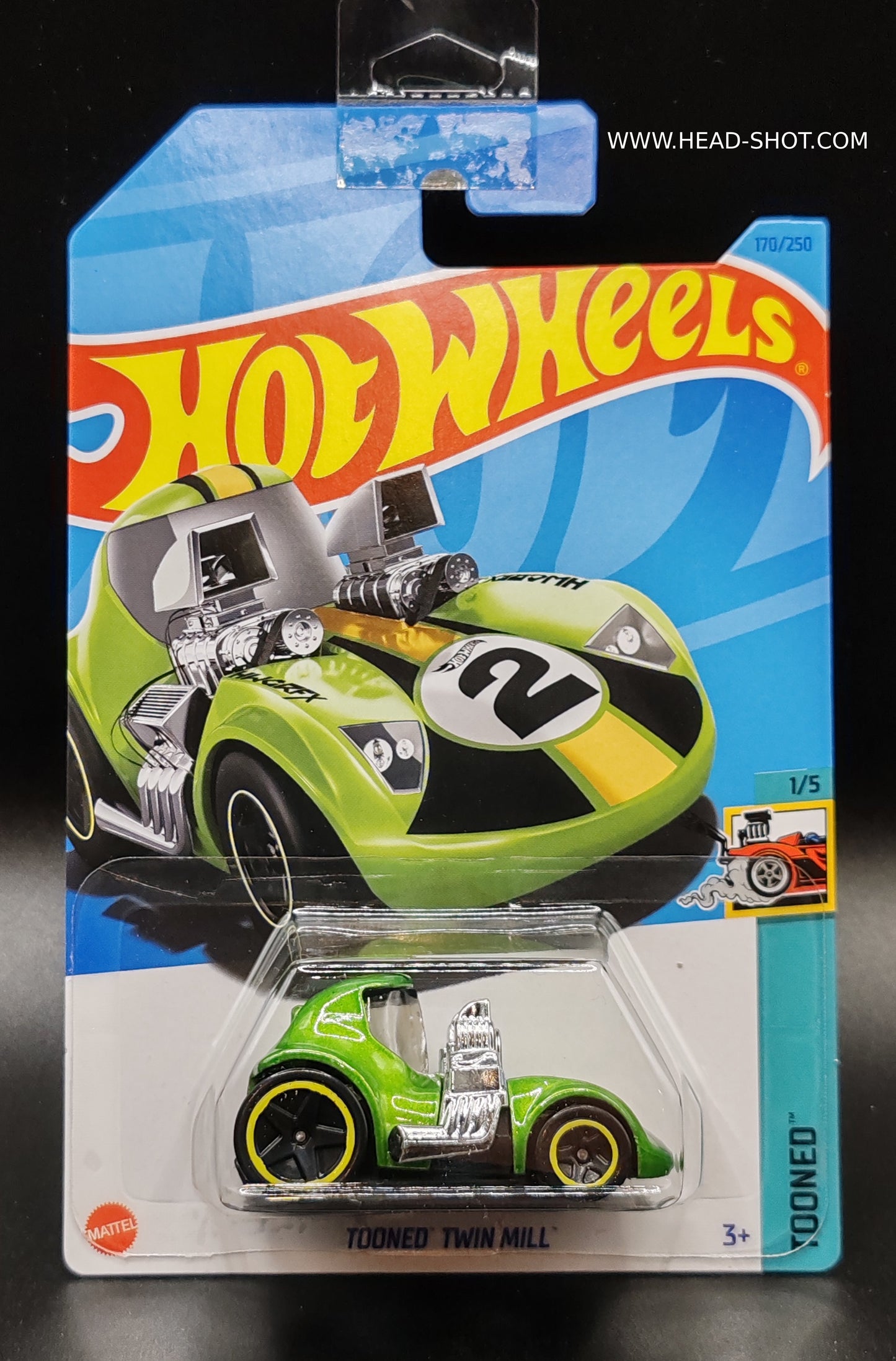 HOT WHEELS TOONED TWIN MILL TOONED 1/5 170/250