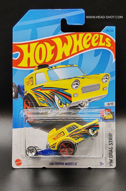 HOT WHEELS HW POPPA WHEELIE HW DRAG STRIP 8/10 186/250