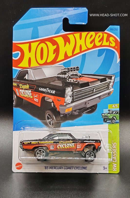 HOT WHEELS 65 MERCURY COMET CYCLONE HW GASSERS 4/5 199/250
