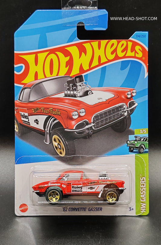 HOT WHEELS 62 CORVETTE GASSER HW GASSERS 3/5 174/250