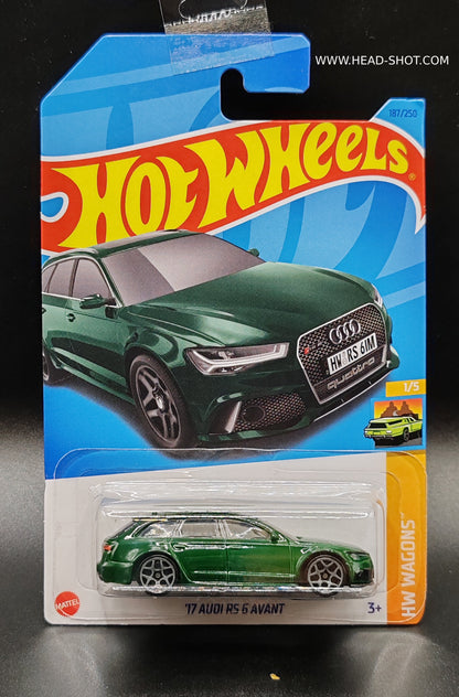 HOT WHEELS 17 AUDI RS 6 AVANT HW WAGONS 1/5 187/250