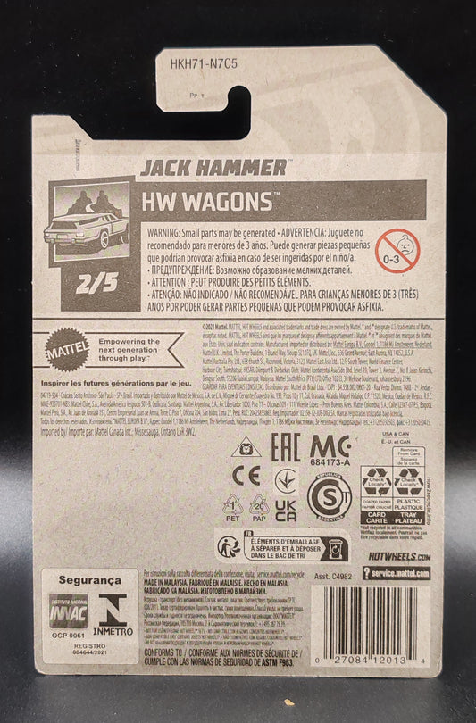 HOT WHEELS JACK HAMMER HW WAGONS 2/5 200/250