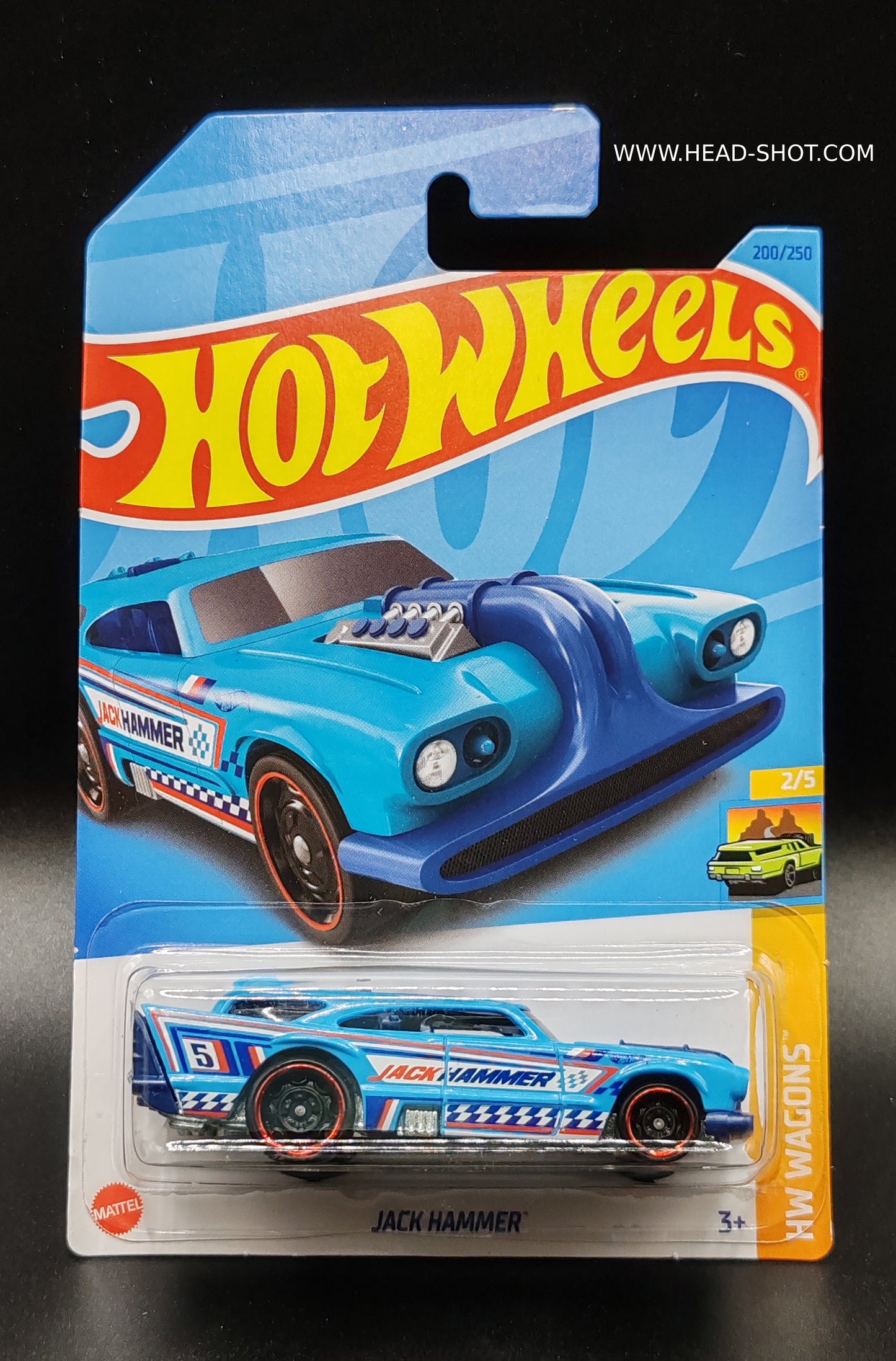 HOT WHEELS JACK HAMMER HW WAGONS 2/5 200/250