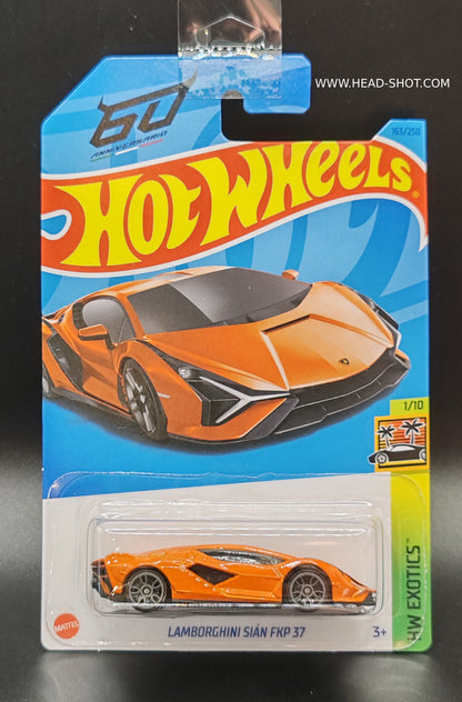 HOT WHEELS LAMBORGHINI SIAN FKP 37 HW EXOTICS 1/10 163/250