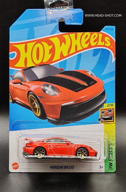 HOT WHEELS PORSCHE 911 GT3 HW EXOTICS 2/10 177/250