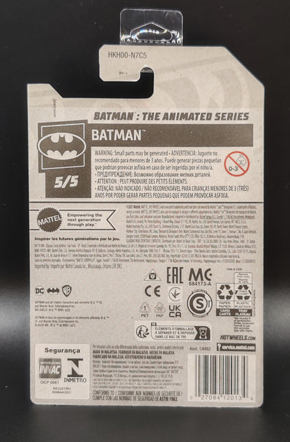 HOT WHEELS BATMAN THE ANIMATED SERIES BATMAN 5/5 169/250