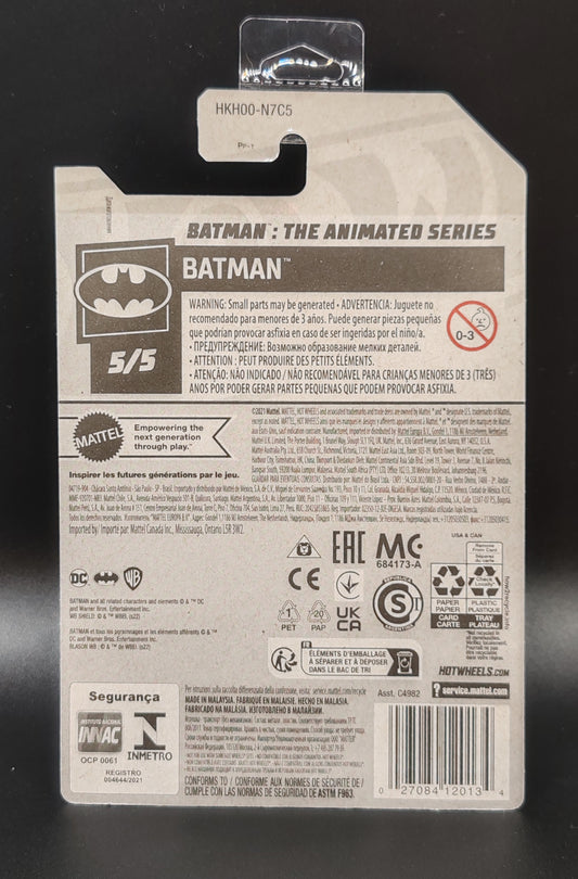 HOT WHEELS BATMAN THE ANIMATED SERIES BATMAN 5/5 169/250