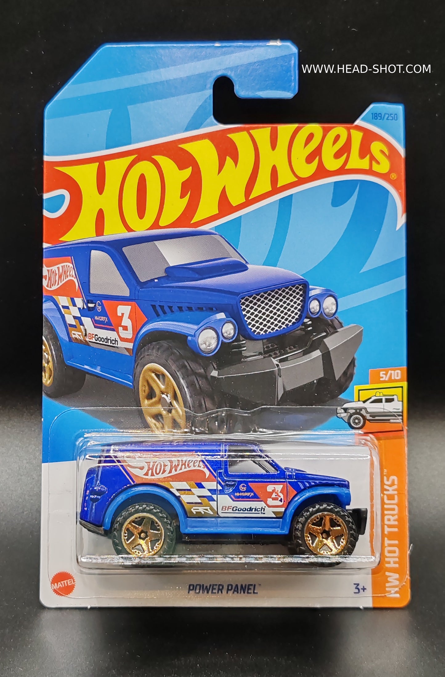 HOT WHEELS POWER PANEL HW HOT TRUCKS 5/10 189/250