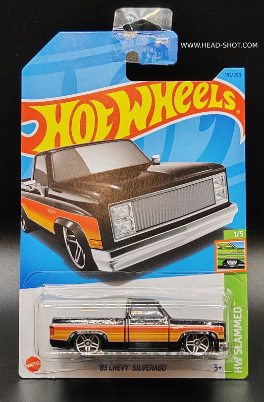 HOT WHEELS 83 CHEVY SILVERADO HW SLAMMED 1/5 191/250