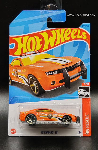 HOT WHEELS 10 CAMARO SS HW RESCUE 3/10 203/250