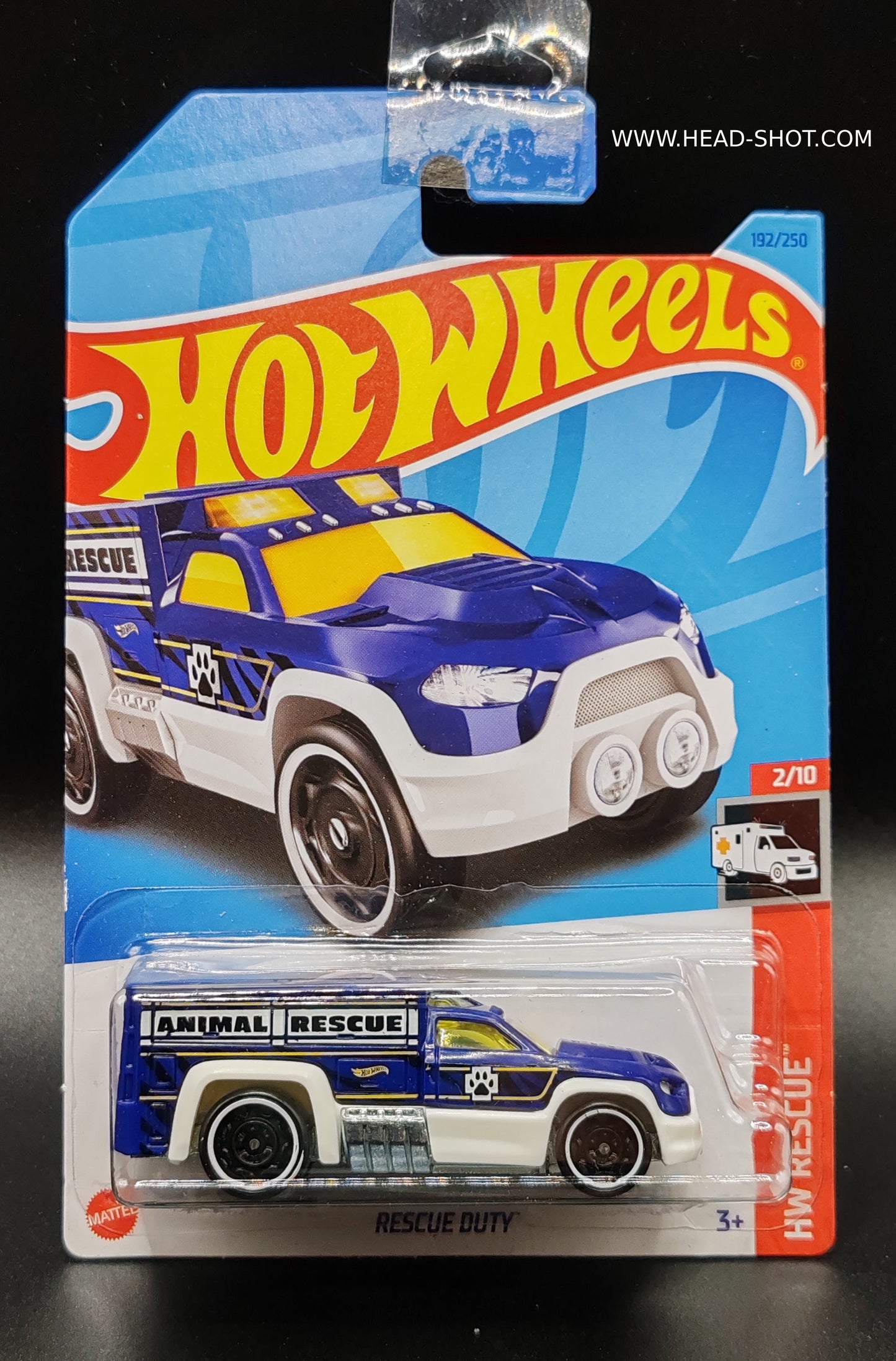 HOT WHEELS RESCUE DUTY HW RESCUE 2/10 192/250