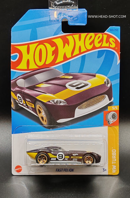 HOT WHEELS FAST FELION HW TURBO 5/5 165/250