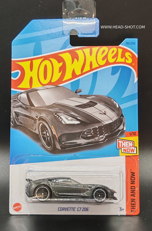 HOT WHEELS CORVETTE C7 Z06 THEN AND NOW 1/10 193/250