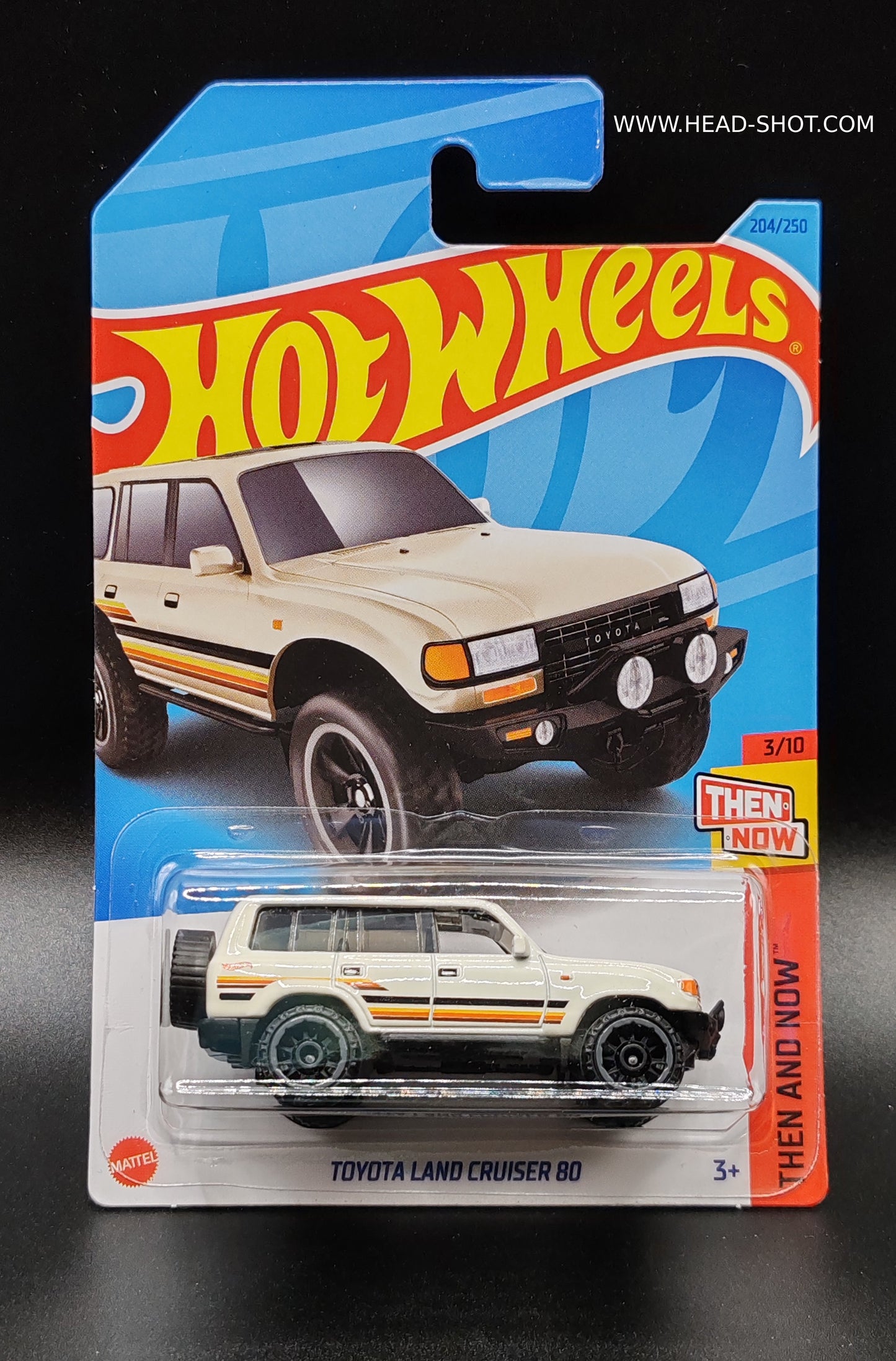 HOT WHEELS TOYOTA LAND CRUISER 80 THEN AND NOW 3/10 204/250