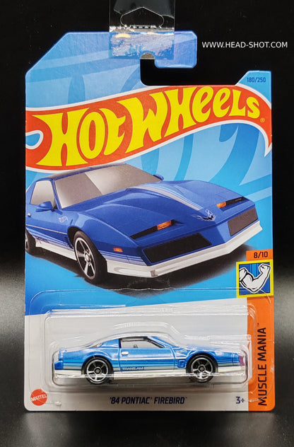 HOT WHEELS 84 PONTIAC FIREBIRD MUSCLE MANIA 8/10 180/250
