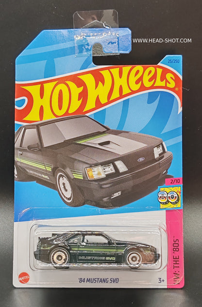 HOT WHEELS 84 MUSTANG SVO HW THE 80S 2/10 25/250