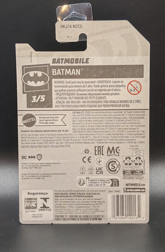 HOT WHEELS BATMOBILE BATMAN 3/5 103/250
