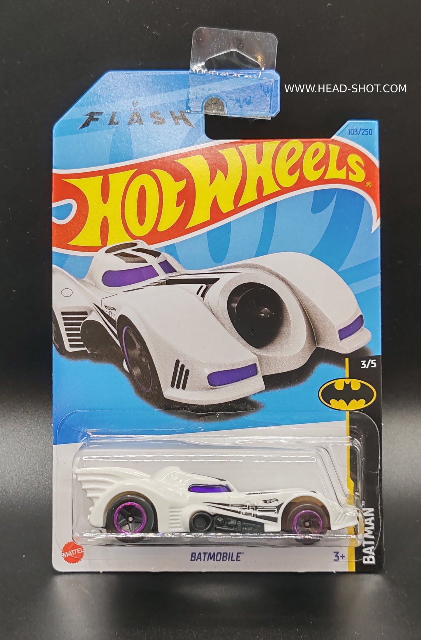 HOT WHEELS BATMOBILE BATMAN 3/5 103/250