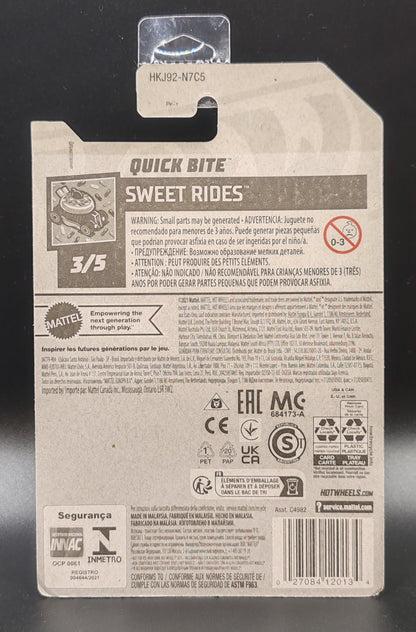 HOT WHEELS QUICK BITE SWEET RIDES 3/5 31/250
