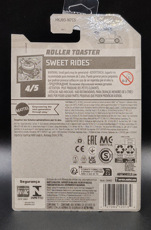 HOT WHEELS ROLLER TOASTER SWEET RIDES 4/5 59/250