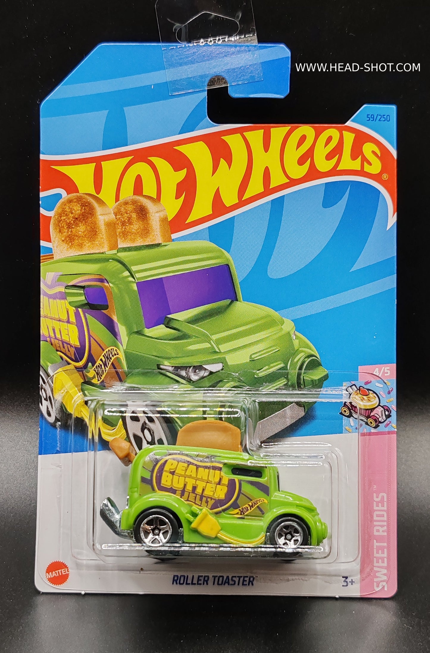 HOT WHEELS ROLLER TOASTER SWEET RIDES 4/5 59/250