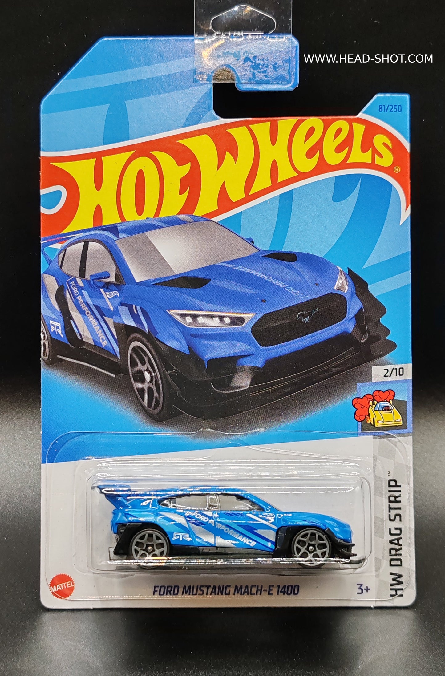HOT WHEELS FORD MUSTANG MACH-E 1400 HW DRAG STRIP 2/10 81/250