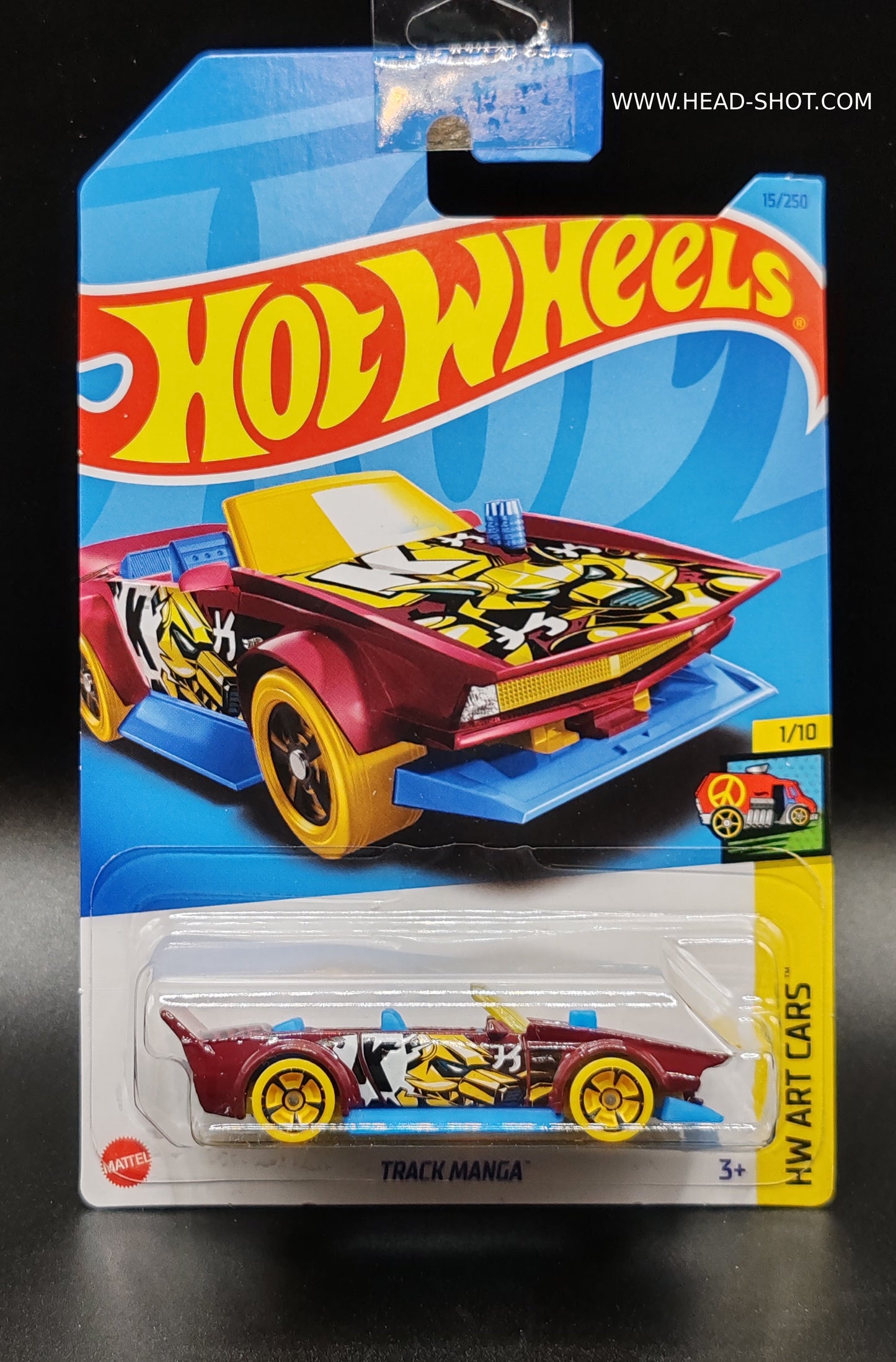HOT WHEELS TRACK MANGA HW ART CARS 1/10 15/250