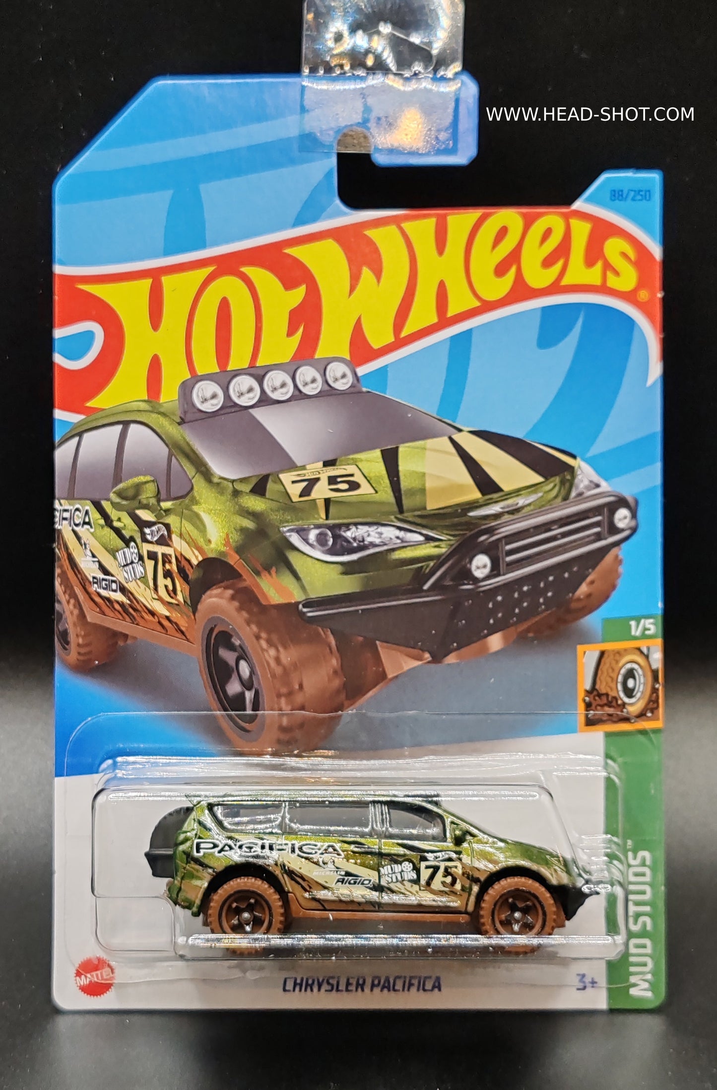 HOT WHEELS CHRYSLER PACIFICA MUD STUDS 1/5 88/250