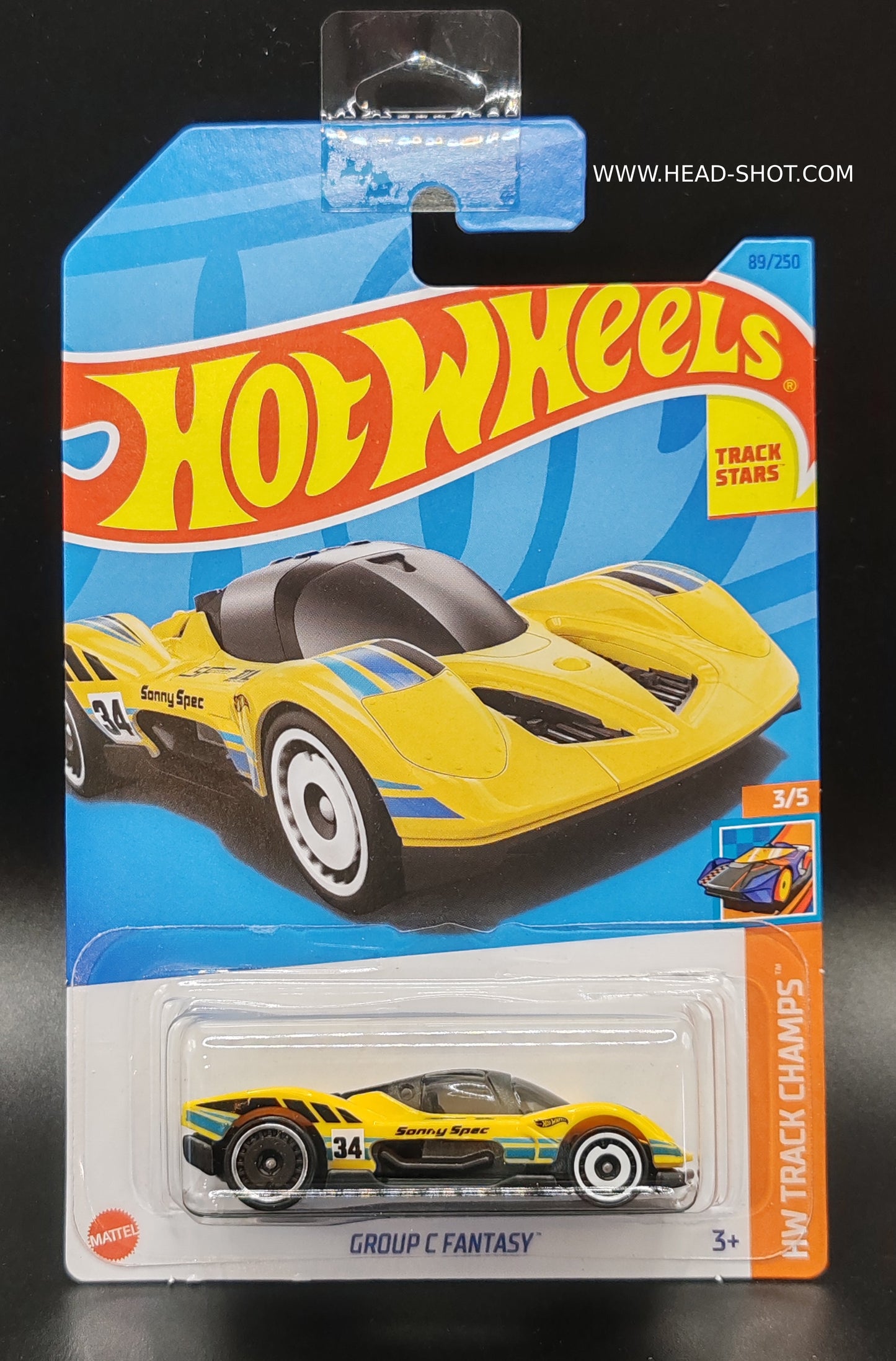 HOT WHEELS GROUP C FANTASY HW TRACK CHAMPS 3/5 89/250