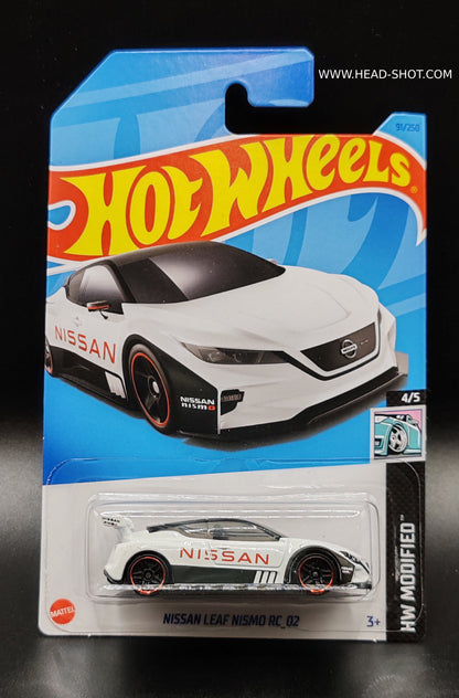 HOT WHEELS NISSAN LEAF NISMO RC_02 HW MODIFIED 4/5 91/250