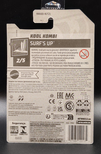 HOT WHEELS KOOL KOMBI SURF'S UP 2/5 49/250