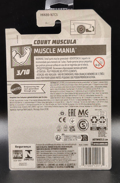 HOT WHEELS COUNT MUSCULA MUSCLE MANIA 3/10 100/250