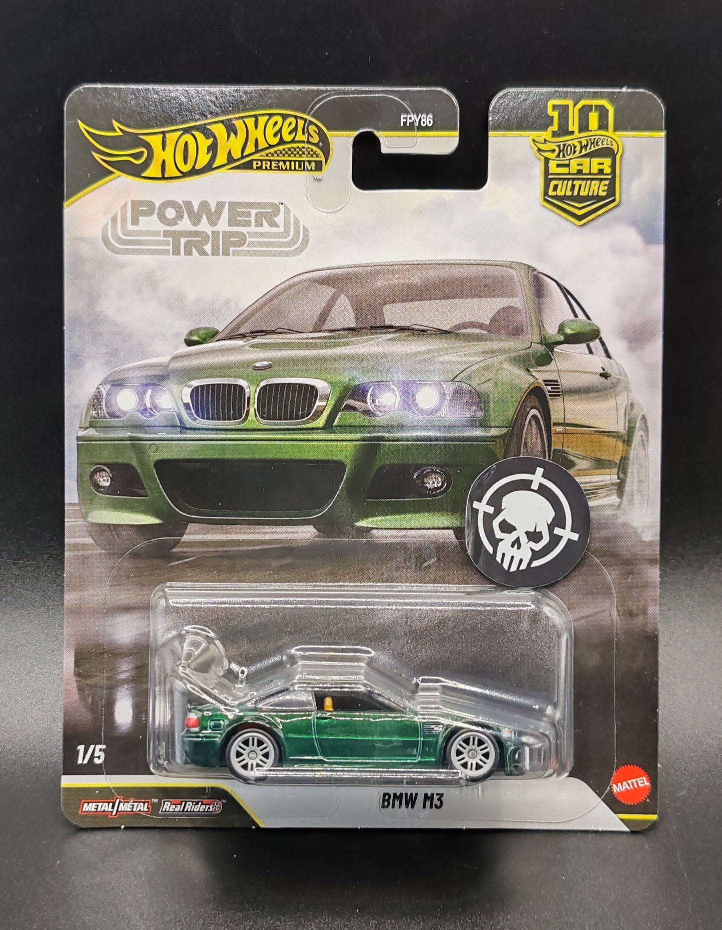 HOT WHEELS PREMIUM CAR CULTURE POWER TRIP BMW M3 1/5