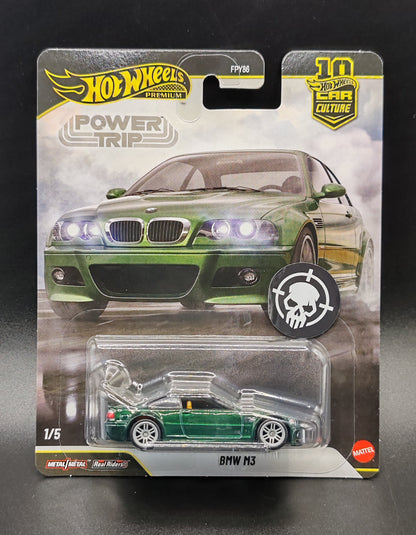 HOT WHEELS PREMIUM CAR CULTURE POWER TRIP BMW M3 1/5